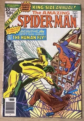 Buy The Amazing Spider-Man King Size Annual #10 Marvel 1976 Comic Book First The Fly • 9.87£