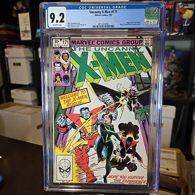 Buy X-Men #171, CGC 9.2, OW Rogue Joins The X-Men Marvel 1983 • 56.29£