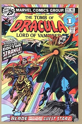 Buy Tomb Of Dracula 44 (FN) Doctor Strange! Marv Wolfman Gene Colan 1976 Marvel X203 • 14.25£