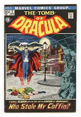 Buy Tomb Of Dracula #2 VG+ 4.5 1972 • 32.10£