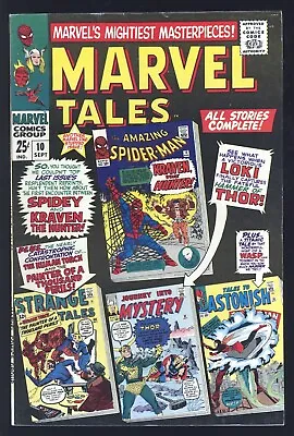 Buy Marvel Tales #10 1967 VF+ Reprints Amazing Spider-Man #15, 1st Kraven FREE SHIP • 31.77£