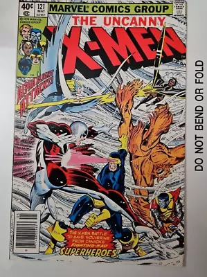 Buy 🔥The Uncanny X-MEN #121 Alpha Flight 1st Appearance🔑Newsstand 1979 Marvel • 134.32£