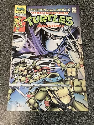 Buy Eastman And Laird’s Teenage Mutant Ninja Turtles Adventures #1 - March 1989 • 9.99£