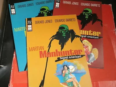Buy Martian Manhunter -play Press Full Series 1/3 Rare • 17.10£