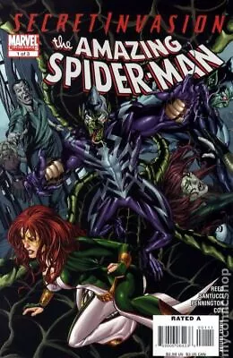 Buy Secret Invasion Amazing Spider-Man #1 FN 2008 Stock Image • 3.44£