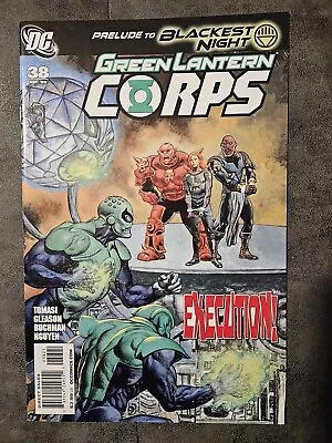 Buy Green Lanterns Corps #38 Prelude To Blackest Night Variant • 10£