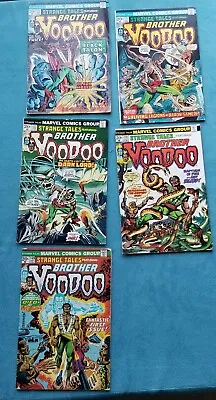 Buy Strange Tales Lot #169 -#173 Marvel Comics Brother Voodoo  • 522.28£