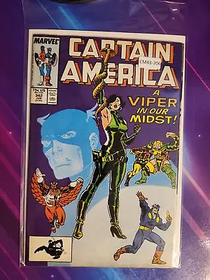 Buy Captain America #342 Vol. 1 8.0 1st App Marvel Comic Book Cm43-206 • 6.30£