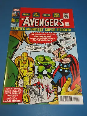 Buy Avengers #1 Facsimile Reprint Iconic 1st Issue Key NM Gem Wow • 4.21£