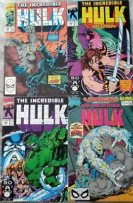 Buy The Incredible Hulk #368 #380 #381 & Annual 16 Marvel 1990 Comic Books • 9.65£
