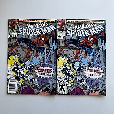 Buy Marvel Comics Amazing Spider-Man #359 Newsstand & Direct 1st Carnage Cameo 1992 • 15.98£