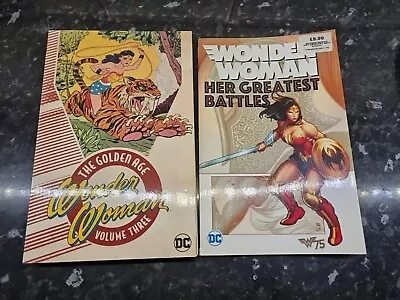 Buy Wonder Woman The Golden Age Vol 3 Plus Her Greatest Battles • 24.99£