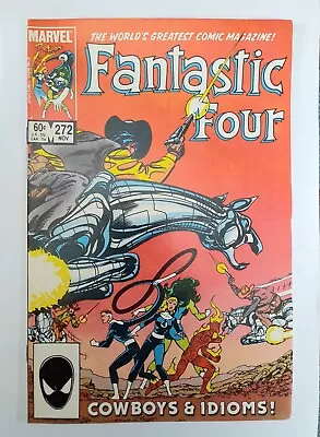 Buy 1984 Fantastic Four 272 NM.J.BYRNE.First Cameo App.Nathaniel Richards. Marvel  • 77.37£