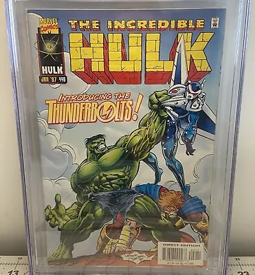 Buy Incredible Hulk 449 Marvel Comics VTG 1997 CGC 7.0 VF/FN White Pages 1st App Key • 91.14£