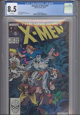 Buy Uncanny X-Men #235 CGC 8.5 1988 Marvel Comics Chris Claremont Story • 27.28£