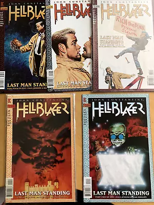 Buy HELLBLAZER #s 110,111,112,113,114 LAST MAN STANDING, COMPLETE 5 Issue 1997 Story • 14.99£