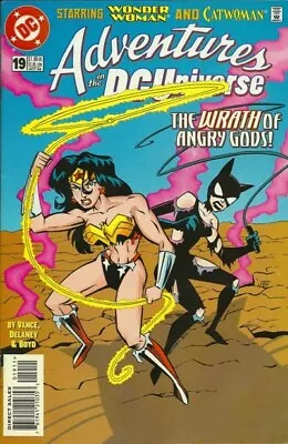 Buy Free P & P; Adventures In The DC Universe #18, Oct 1998: Wonder Woman, Catwoman! • 4.99£