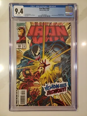 Buy Iron Man 302 CGC 9.4 Marvel Comics 1994 Venom Cover  • 30.87£