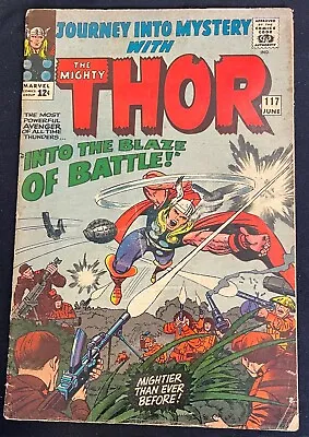 Buy Journey Into Mystery With The Mighty THOR June 1965 #117 3.5 VG- • 19.70£