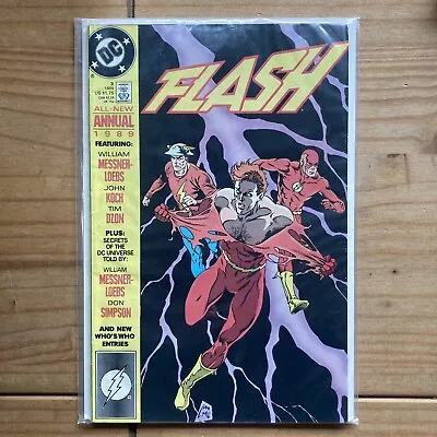 Buy Dc Comics Flash  Annual #3 1989 • 2.90£