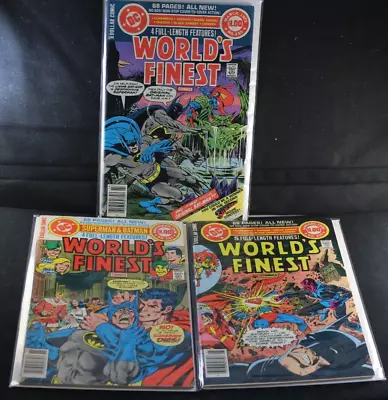 Buy World's Finest 253 254 255 Batman Superman FN-VF Comic Lot • 7.82£