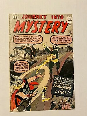 Buy Journey Into Mystery #88 Gd+ 2.5 1st Appearance Of Odin 2nd Appearance Of Loki  • 479.71£