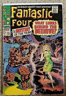 Buy Fantastic Four #66 Marvel Silver Age 1st Appearance Of HIM Warlock! Marvel 1967 • 32.02£