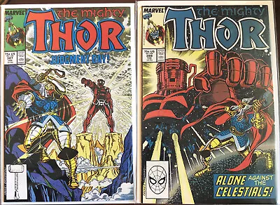 Buy The Mighty Thor 387, 388 (1987 Marvel) 1st App Of Exitar, Judgement Day • 12.05£