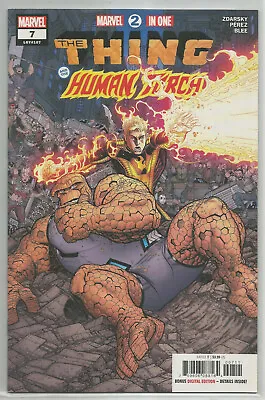 Buy Marvel 2 In One # 7 * The Thing And The Human Torch * Marvel Comics  • 1.83£