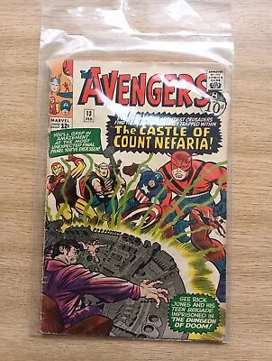 Buy The Avengers #13 February 1965 1st Appearance Count Nefaria - Key Issue • 25£