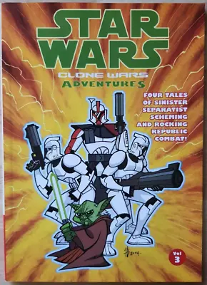 Buy Star Wars The Clone Wars Adventures Volume 3 TPB Paperback Digest Graphic Novel • 6£
