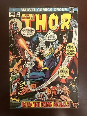 Buy The Mighty Thor 1971 #214 Marvel F-VF • 12.06£