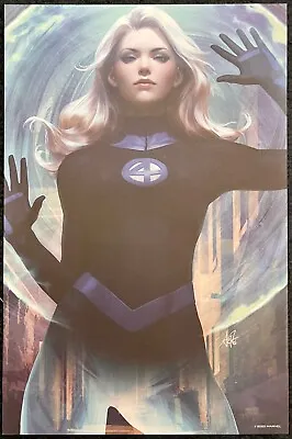 Buy Invisible Woman Fantastic Four By Stanley  Artgerm  Lau Marvel Comics Poster • 17.81£