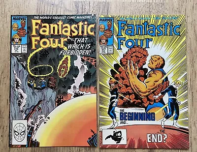 Buy Fantastic Four # 316 & 317 (2 Comics) . Free Postage • 6£
