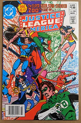 Buy Justice League Of America #200 - DC - 1982 - Newsstand - George Perez Wraparound • 6.33£