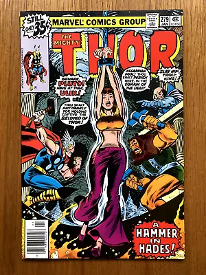 Buy MARVEL COMICS - THE MIGHTY THOR #279 - Bronze Age - CLASSIC BONDAGE COVER CENTS! • 9.50£