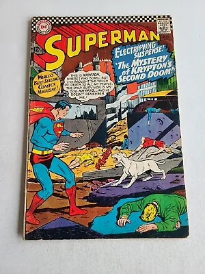 Buy Superman #189 DC Comics 1966 - G+ 2.5 • 6.40£