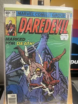Buy Daredevil #159 Newsstand Variant Frank Miller! Marvel 1979 • 13.44£