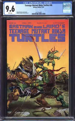 Buy Teenage Mutant Ninja Turtles #46 Cgc 9.6 White Pages // Mirage Studios 1992 • 104.56£