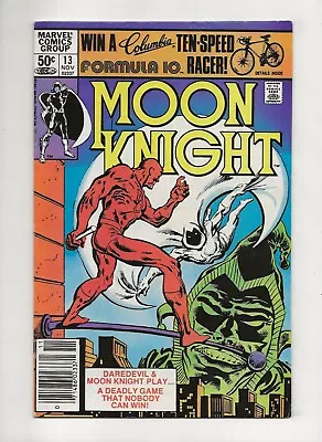 Buy Moon Knight #13 (1981) Daredevil App FN- 5.5 • 7.11£