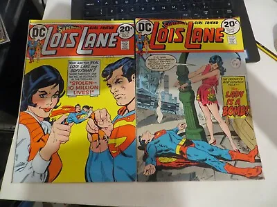 Buy Dc Superman’s Girl Friend Lois Lane # 133 134 Bronze Age Comics G - Vg • 6£