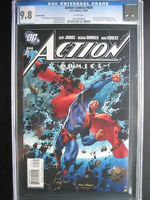 Buy Action Comics #844 Variant CGC 9.8 WP DC Comics 2006 1st App Kryptonian Child • 288.23£