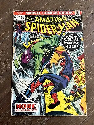 Buy The Amazing Spider-Man #120 (Marvel 1973) Battle Of Spider-Man V Hulk Part 2, FA • 27.71£