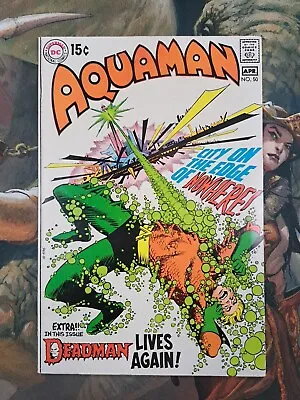 Buy Aquaman 50 DC 1970 Nick Cardy Jim Aparo Neal Adams Ocean Master • 35.98£