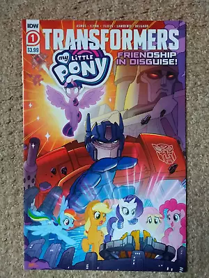 Buy MY LITTLE PONY TRANSFORMERS # 1 (2020) IDW (NM Condition) 2nd Printing • 19.99£