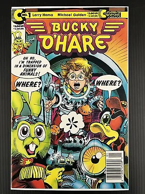 Buy BUCKY O'HARE #1 1991 Continuity Comics NEWSSTAND HAMA GOLDEN VF/NM PROSHIPPER • 23.89£