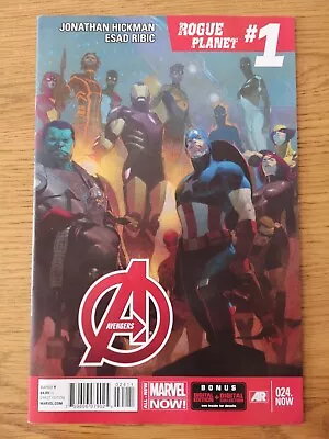 Buy Avengers 24.Now - Hickman Ribic • 0.99£