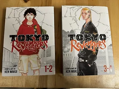 Buy Tokyo Revengers 1-2 Omnibus (1-4) Manga English Seven Seas • 22.08£