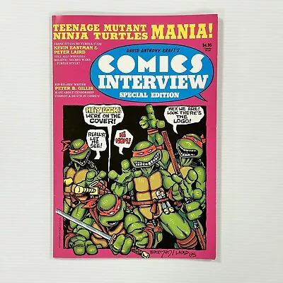 Buy Comics Interview Special Edition #27 1985 FN/VF Teenage Mutant Ninja Turtles • 60£