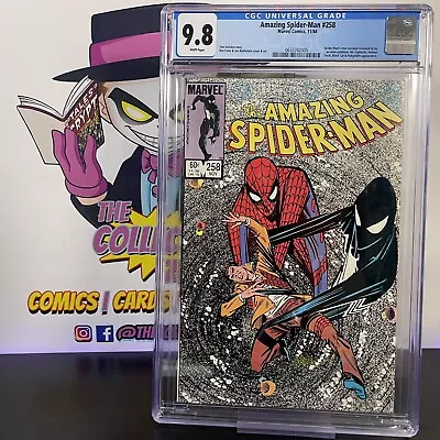 Buy Amazing Spider-Man #258 CGC 9.8 White Pages 1984 Alien Symbiote Suit Revealed • 172.20£